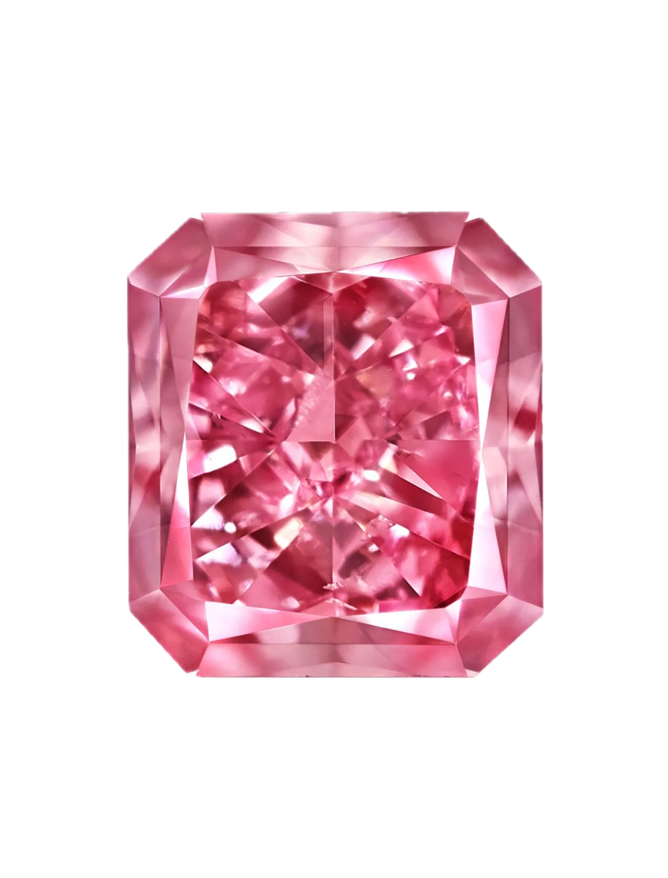 1.19 carat fancy intense pink loose diamond