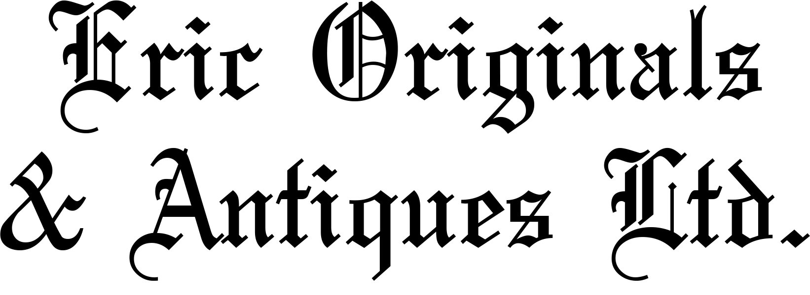 Eric Originals & Antiques logo