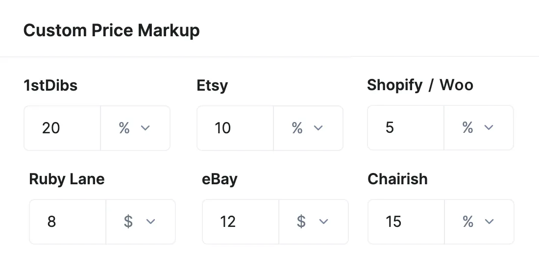 Uploadify custom pricing markup