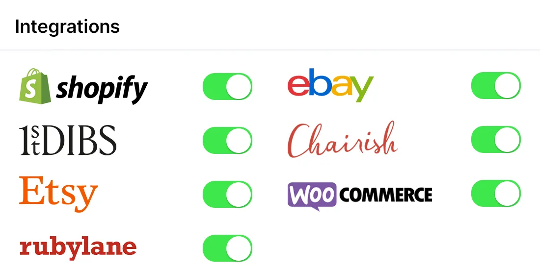 Uploadify eCommerce marketplace integrations