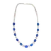 Mid Century GIA Burma no-heat 26.00 ct sapphire & diamond platinum necklace