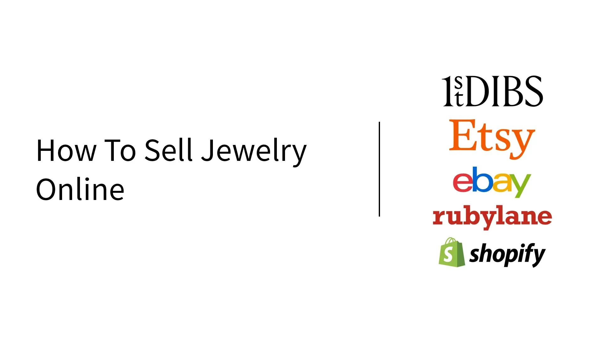 Guide to selling jewelry online