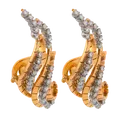 Retro-style earrings